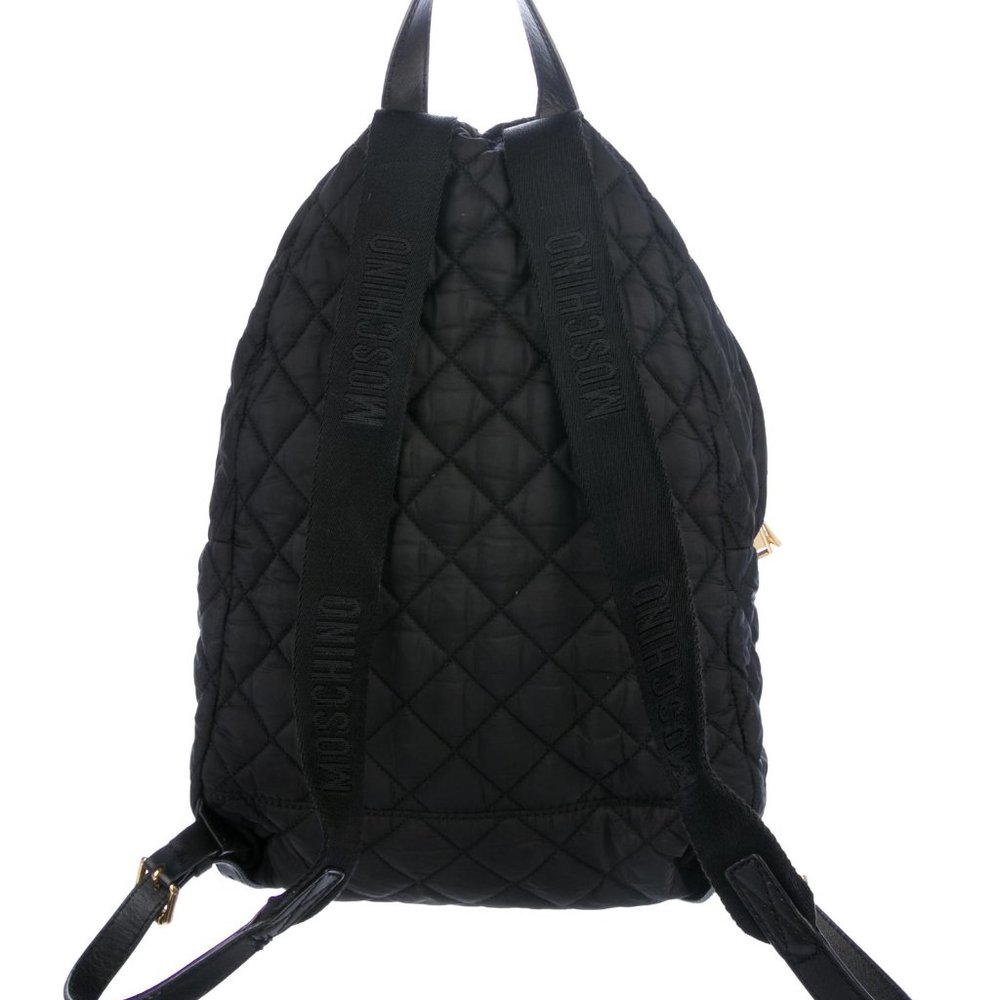 MOSCHINO Quilted Nylon Backpack - Picture 4 of 5